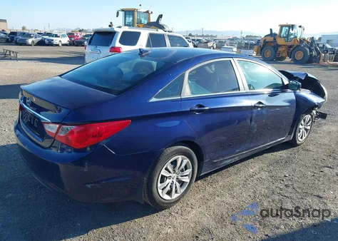 2013 Hyundai Sonata Gls из США, поврежденный, VIN 5NPEB4AC4DH521702